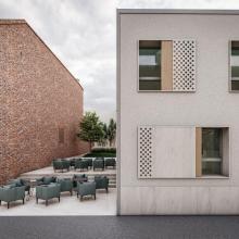 Lakóépület-apartman vázlatterv - Debrecen belváros